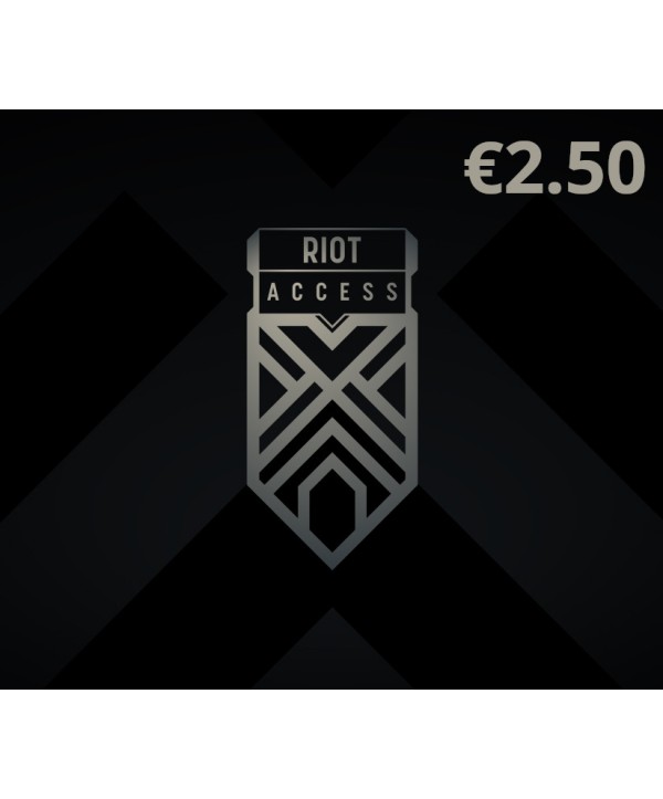 Riot Access EUR 2.50 Code Key EUROPE